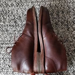 Cole Haan Leather Brown Chukka Boots